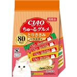 【ペット用】いなばペットフード CIAO ちゅ～る とりささみグルメバラエティ 14g×80本