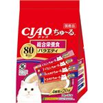 【ペット用】いなばペットフード CIAO ちゅ～る 総合栄養食バラエティ 14g×80本