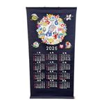掛軸カレンダー 午 正月 2026 迎春