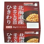 タカノフーズ 北海道産ユキホマレ大豆100％使用 ひきわり 40g×3