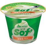赤城乳業 ソフ北海道メロン 150ml