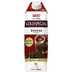 UCC ゴールドスペシャル アイスコーヒー 甘さ控えめ 1000ml