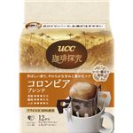 UCC上島珈琲 珈琲探究 ワンドリップコーヒー コロンビアブレンド 10g×12袋入