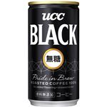 UCC ブラック無糖 185g  