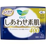 花王 ロリエ しあわせ素肌 夜用400 特に多い夜用（羽つき）7コ入