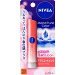 ニベア花王 ニベア モイストピュアカラーリップ アプリコットピンク 3.5g
