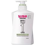 花王 メンズビオレ ONE オールインワン全身洗浄料 爽やかなハーバルグリーンの香り 本体 480ml
