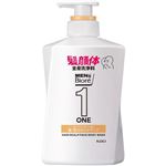 花王 メンズビオレ ONE オールインワン全身洗浄料 髪・肌なめらかタイプ 本体 480ml