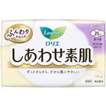 花王 ロリエ しあわせ素肌 特に多い昼用（羽つき）17コ入