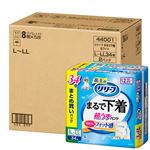 【ケース販売】花王 リリーフ パンツタイプ まるで下着 2回分 L～LL ホワイト 34枚×2パック