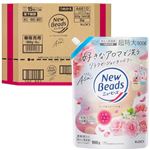 【ケース販売】花王 ニュービーズ ローズ＆マグノリアの香り つめかえ用 900g×6袋
