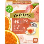 片岡物産 トワイニング ザ・フルーツ ピーチ＆オレンジ 10袋入