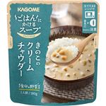 カゴメ ごはんにかけるスープ きのこのクリームチャウダー 180g