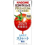 カゴメ カゴメトマトジュースプレミアム食塩無添加 195ml