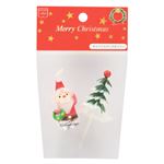 共立食品 Home made CAKE キャンドルサンタ＆ツリー 1セット