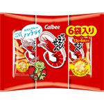 カルビー かっぱえびせん6袋入り 72g