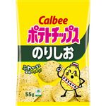 カルビー ポテトチップス のりしお 55g