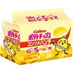 カルビー ポテトチップスコンソメパンチゴー 28g×5袋