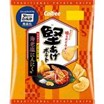 カルビー 堅あげポテト 海老塩にんにく味 60g