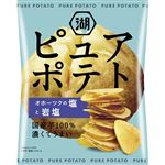 湖池屋 ピュアポテトオホーツクの塩と岩塩 55g