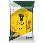 金吾堂製菓 パリッとタイム ごま油香る韓国のり風味 15枚入