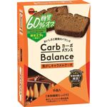 ブルボン カーボバランス 焦がしキャラメルケーキ 6個入