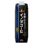 キーコーヒー 京都イノダコーヒ リキッドコーヒー 微糖 1000ml