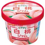 カンピー 紙カップ 白桃ジャム 130g