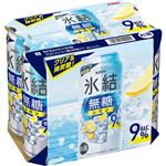 キリンビール 氷結無糖レモン Alc.9％ 500ml×6
