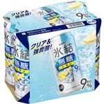 キリンビール 氷結無糖レモン Alc.9％ 500ml×6