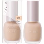 伊勢半 キス ミルキッシュガラスファンデ 01 シェル 30g