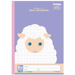 日本ノート キョクトウ カレッジアニマルほうがんノート5mm（パープル）セミB5