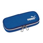 クツワ【ペンケース】PUMA（プーマ）ヘザーボックスペンケース（ブルー）