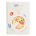 クツワ【2026年1月始まり】カラーインデックス手帳 マンスリーブロック 月曜始まり（ケーキビュッフェ）B6 129SHC