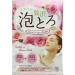 牛乳石鹸共進社 お湯物語 贅沢泡とろ 入浴料 ジュエリーローズの香り 30g