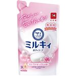 牛乳石鹸共進社 ミルキィボディソープ フローラルせっけんの香り 詰替用 360ml