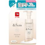 【泡タイプ】牛乳石鹸共進社 アンドフェム フェムケア 泡ソープ 詰替 150ml