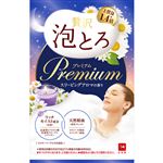 牛乳石鹸共進社 お湯物語 贅沢泡とろ プレミアム 入浴料 スリーピングアロマの香り 40g