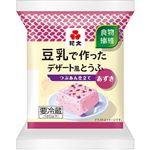 紀文 豆乳で作ったデザート風とうふデザート あずき 120g