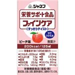 キユーピー ジャネフ 栄養サポート食品 ファインケア すっきりテイスト ピーチ味 125ml