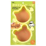 貝印 リトル・シェフクラブ 厚焼きホットケーキ型（ネコ・クマ）