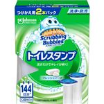 ジョンソン スクラビングバブル トイレスタンプ つけかえ用 フレッシュソープ 38g×2本