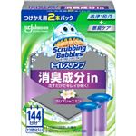 ジョンソン スクラビングバブル トイレスタンプ 消臭成分in つけかえ用 クリアジャスミン 38g×2本