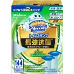 ジョンソン スクラビングバブル トイレスタンプ 最強抗菌 つけかえ用 シャインミント 38g×2本