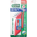 サンスター G・U・M（ガム）歯間ブラシ L字型 サイズSSSS 10本