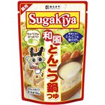 寿がきや SUGAKIYA和風とんこつ鍋つゆ ストレート 750g