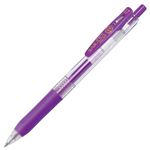 ゼブラ ジェルボールペン サラサクリップ0.7 紫 JJB15－PU