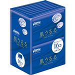 日本製紙クレシア クリネックス ティシュー ローション 肌うるる ポケット 24枚（12組）×16個