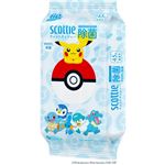 日本製紙クレシア スコッティ ウェットティシュー 除菌 アルコールタイプ ポケモン 45枚