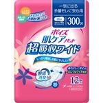 日本製紙クレシア ポイズ 肌ケアパッド 超吸収ワイド 一気に出る多量モレに安心用 12枚